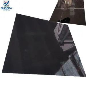 International discount full body super black and white azuvi india glossy polished porcelain kitchen floor tiles