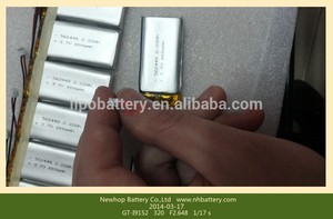 Akku <span class=keywords><strong>3</strong></span>,7 v 1600 mah li-ion akku mit der Größe 355585 5.92wh für kameras - Product Image 2