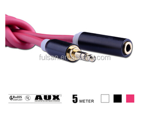 Écouteur <span class=keywords><strong>Casque</strong></span> 3.5mm Câble <span class=keywords><strong>Audio</strong></span> <span class=keywords><strong>5m</strong></span> 15FT - Product Image 2