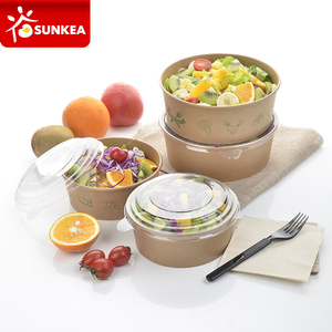750ml ristorante di insalata da portare via ciotole con coperchio - Product Image 3