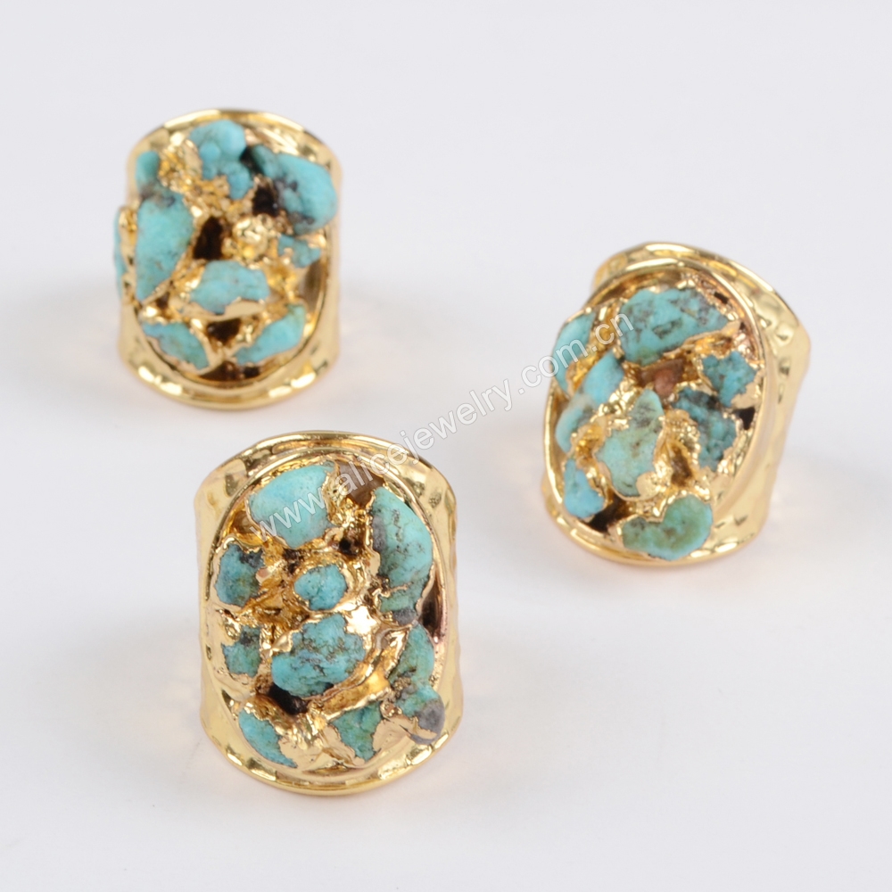 G1433 Latest turquoise ring jewelry wholesale china boho jewelry wholesale