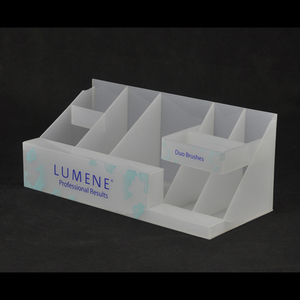 Personnaliser luxe mac cosmétiques fard à paupières, ombre à paupières palette présentoir, affichage de maquillage organisateur