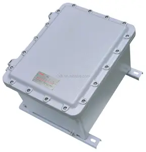 ATEX sertifikalı dökme alüminyum çelik patlamaya dayanıklı bağlantı kutuları alev geçirmez muhafaza ex panel kutusu