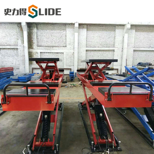 Elevador de coche de tijeras hidráulicas usadas de alta calidad plataforma de <span class=keywords><strong>estacionamiento</strong></span> de elevador de tijera grande - Product Image 3