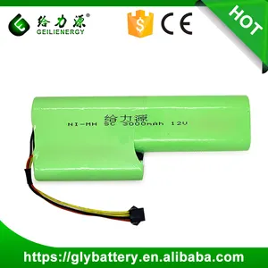 ニッケル水素3000 mah 12ボルトscバッテリーbatterieニッケル水素充電式電池
