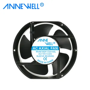 172mm Plastic Blade Material Free Standing Mounting 172x150x51mm 220V AC Axial Cooling Fan Industrial Equipment Ventilation Fan