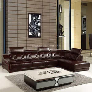 Gaya terbaru desain rumah furniture modern sofa, furniture ruang tamu sofa set, 6811