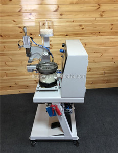 Supplying Diameter 4-16 mm Riveting Nail Bead Machine / Pedal Drive Functional Pearl and Nail Attaching Machine