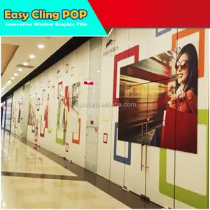 Clear removable window film suppliers EC-PET140EC7 PET Film china factory for decal decoration