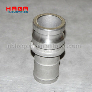 De aluminio del acoplador de conexión rápida tipo E ( adaptador para hombre <span class=keywords><strong>y</strong></span> manguera caña ) - Product Image 1