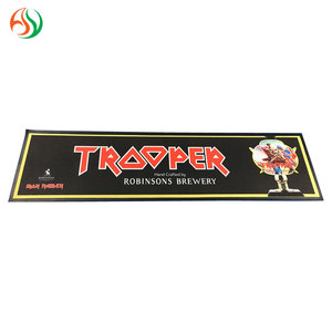 Tapis de bar en caoutchouc nitrile personnalisé, impression couleur intégrale, imperméable, tapis de comptoir de bar, vente folle - Product Image 2