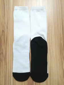 Wholesale <strong>Hot</strong> Sale 2023 New Sport Dress Daily Polyester Custom Printing White Blank <strong>Socks</strong> for Sublimation - Product Image 2
