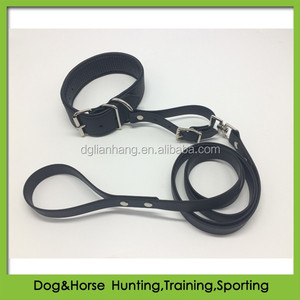 Rubans en matière plastique durable Hounds Australia-Style Solid Pattern PVC Dog Collar Leash Set Breakaway Feature Fashion - Product Image 2