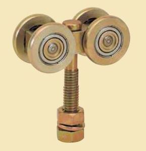 Rodillo de puerta corredera colgante para puerta de madera utilizado en un almacén, ETC. Con otras partes relacionadas - Product Image 1