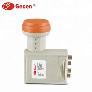 Gecen quad ku band lnb con GKF-2334 modello ad alto guadagno