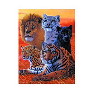 <span class=keywords><strong>Cuadro</strong></span> Decorativo <span class=keywords><strong>de</strong></span> Galería <span class=keywords><strong>de</strong></span> Arte, Tigre Blanco, Imagen Animada en 3D - Product Image 4