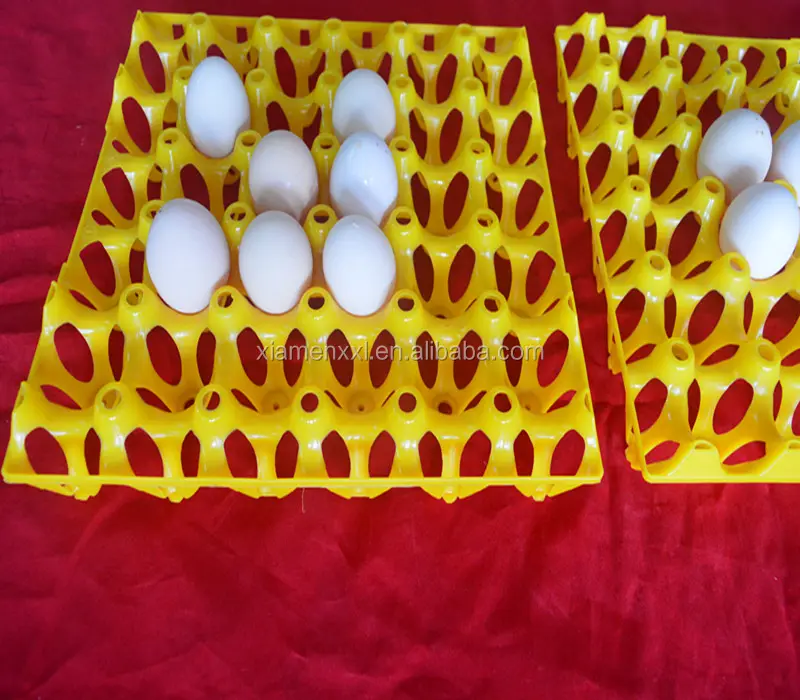 البيض الملونة الأصفر لوح بلاستيكي بفتحات بالحرارة فراغ لوحات