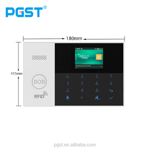 PGST inalámbrica GSM SMS WiFi inteligente casa Oficina de Seguridad, sistemas de alarma, Kit de PG-105