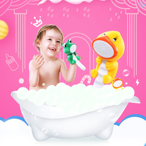 Eco-Friendly simpatico cartone animato animale bambino pioggia doccia lucido in plastica cromata rubinetto termostatico singolo per uso alberghiero - Product Image 5
