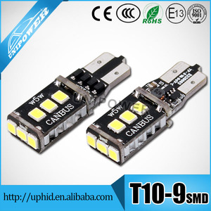Luces brillantes estupendas del led T10 9led 2835 canbus 9-24 <span class=keywords><strong>v</strong></span> 4.5 w car lighting Mayor, Plug & paly, 2 años de garantía - Product Image 1