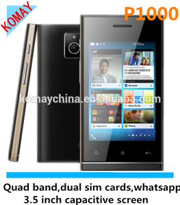 Komay p1000 móvil con 3.5 pulgadas capacitiva de la pantalla de <span class=keywords><strong>pda</strong></span> teléfono móvil <span class=keywords><strong>wifi</strong></span> tv( para opcional) - Product Image 1
