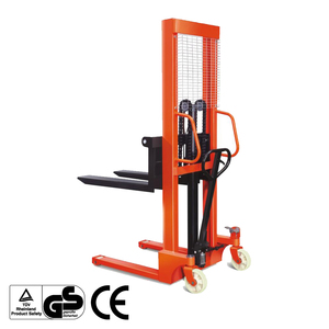 3トン手フォークリフト油圧手動到達スタッカー - Product Image 5