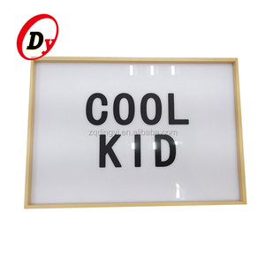 tailles cinématographique lightbox 12 W consommation d'énergie acrylique alphabet lettre signe avec led lumière - Product Image 4