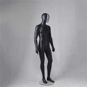 Matt Oval negro cabeza hombre maniquí fantasma <span class=keywords><strong>sin</strong></span> rostro hombre maniquí - Product Image 5