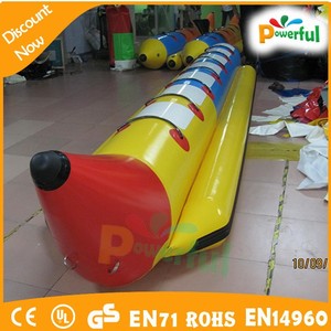 Hot sale cheap inflatable banana boat fly, the inflatable sports s - Product Image 1