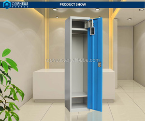 Đồ Nội Thất Văn Phòng Đa Năng Tủ Quần Áo Cột Đơn Thiết Kế Tủ Kim Loại Tủ Quần Áo Cá Nhân Với Xô An Toàn - Product Image 2