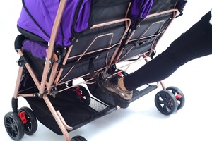 <span class=keywords><strong>Passeggino</strong></span> Gemellare Pieghevole Tipo Carrozzina Doppia per Bambini e Bambine - Product Image 5