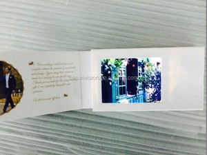 2.4Inch Naar 10.1Inch Video Visitekaartje Lcd-Scherm Digitale Naam Kaart Video Brochure