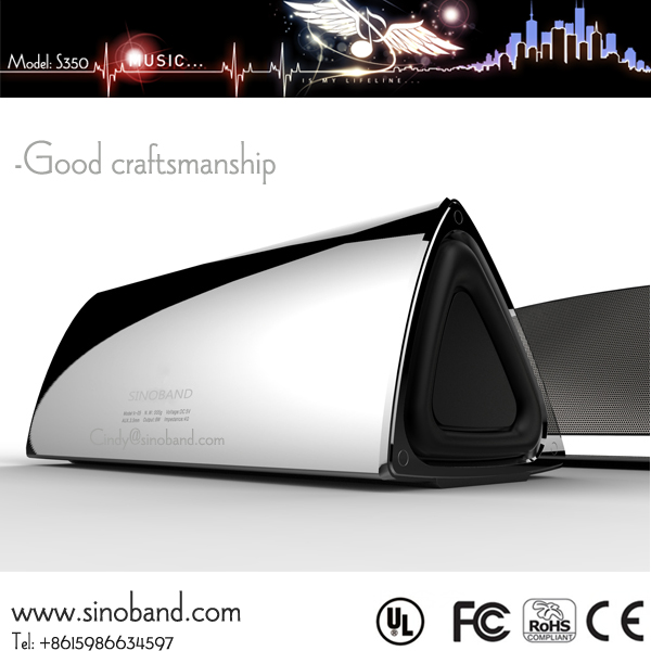 новый продукт 2014 sinoband s350 алюминиевые шэньчёэнь bluetooth громкоговоритель