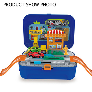 Giocattolo Educativo per Bambini Jacko Toys, <span class=keywords><strong>Stazione</strong></span> di Servizio Simulata in Plastica Fai-da-Te - Product Image 3