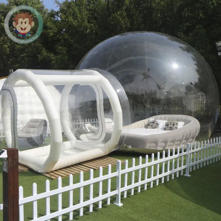 Наружная надувная прозрачная палатка-пузырь для кемпинга, распродажа, прозрачная воздушная купольная палатка для вечеринок в аренду, палатка-пузырь из ПВХ для рекламы