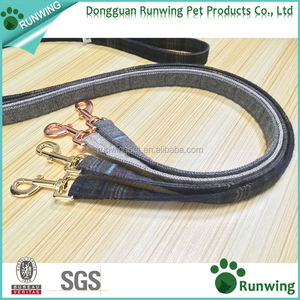 Correa de cuello de perro de algodón con logotipo impreso personalizado de moda premium al por mayor - Product Image 5