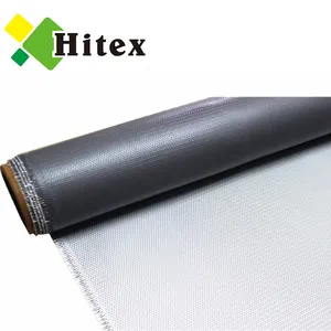 Siliconfa 3732-80 single side silicone coated glass fiber cloth for welding blanket, filter bag, fire resistance curtain, wrappi