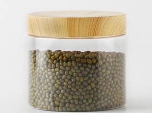 clear Pet Food Grade 500ml Smooth Side <strong>Bamboo</strong> <strong>Container</strong> - Product Image 2