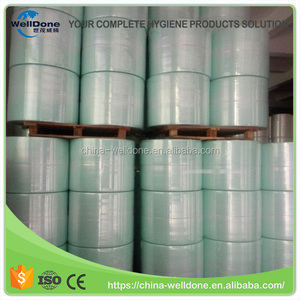 हाइड्रोफिलिक और diapes हाइड्रोफोबिक nonwoven कपड़े के लिए कच्चे माल