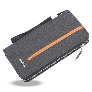 Hot Selling New Models Long <strong>Wallet</strong> Multi Card <strong>Canvas</strong> Zipper Clutch Bag Retro Youth Large Capacity Phone <strong>Wallet</strong> - Product Image 2
