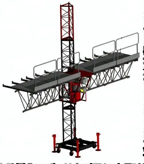 SCP230/9D direk tırmanma çalışma platformu