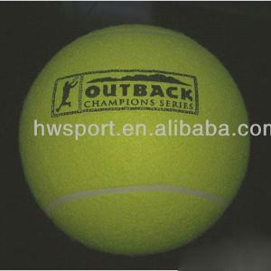 Promosyon dev şişme tenis topu floresan sarı tenis topu Jumbo dayanıklı tenis topu - Product Image 4