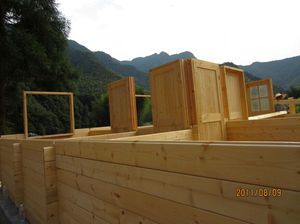 Barato prefabricada casa jardín <span class=keywords><strong>de</strong></span> madera con ventana - Product Image 4