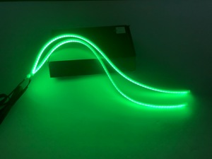 Automotive LED bianco flessibile DRL ambra tornante tornante striscia-nuovo stato di illuminazione flusso serie tubi a caccia di flusso - Product Image 3