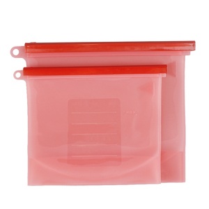<span class=keywords><strong>Amazon</strong></span> Vente Chaude Silicium Réutilisable <span class=keywords><strong>Vide</strong></span> Alimentaire D'étanchéité Silicone Sac De Rangement des Aliments - Product Image 2