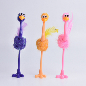 Étudiant Aléatoire Couleur Creative Stylos Autruche Cadeau de Bande Dessinée Stylo À Bille - Product Image 3