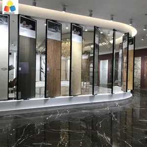 Présentoir rotatif personnalisé pour carreaux de céramique, marbre, pierre, granit, présentoir pour salles d'exposition - Product Image 1