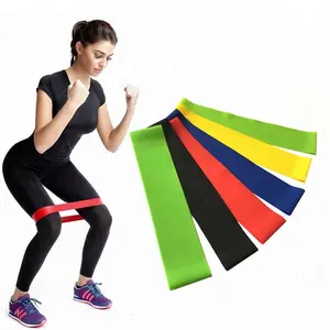 Custom Elastic Latex Exercise Loop Resistance Bands for Exercise