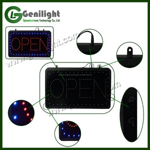 <span class=keywords><strong>Luz</strong></span> de Neón del LED Muestra Abierta Con Animación de Encendido/apagado y Encendido/Apagado dos Switchs para los Negocios - Product Image 2