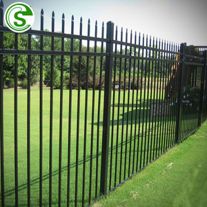 سياج معدني عالي الأمان ، سياج اقتصادي للحديقة من شريط عمودي ، سياج أنبوبي - Product Image 3